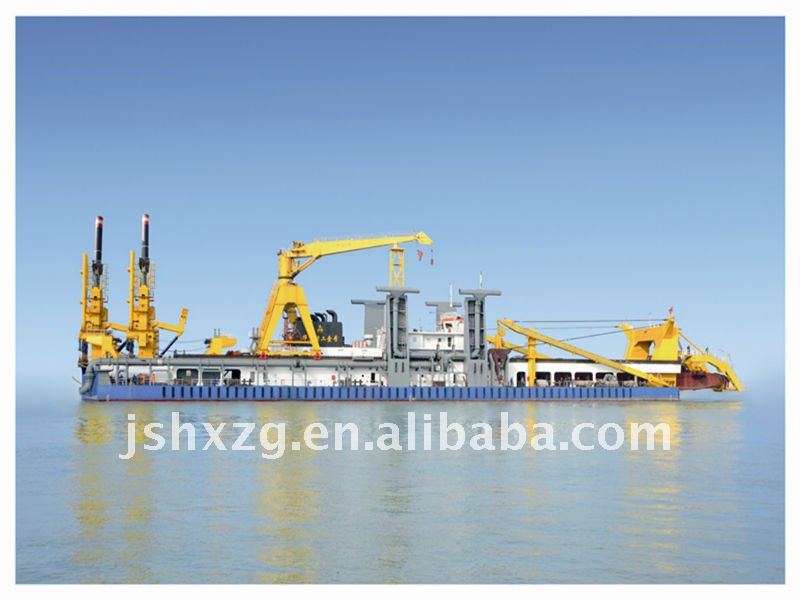 5000 CBM electric cutter suction dredger