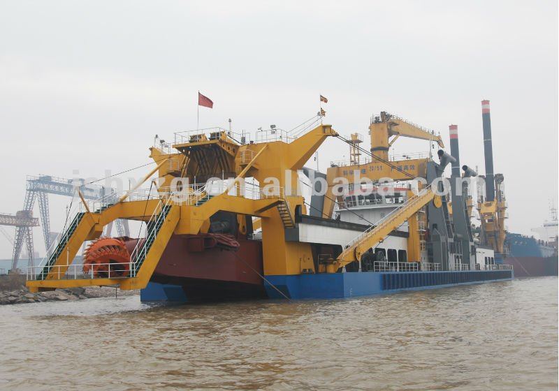 5000 CBM non-self propelled cutter suction dredger