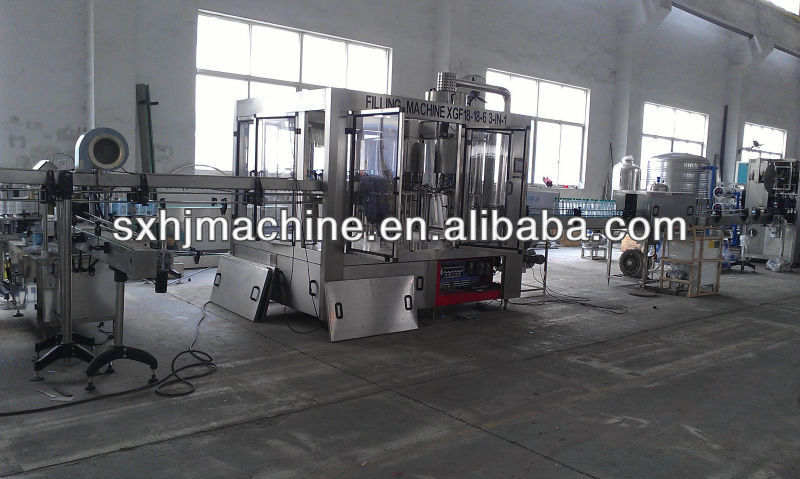 5000BPH 3 In 1 Automatic Mineral Water Bottling Plant