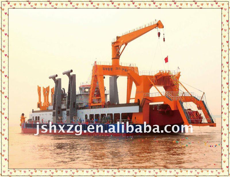 5000m3/h electric cutter suction dredger