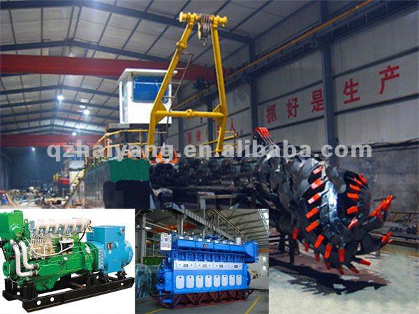 5000m3/h Mud Desilting Dredger Vessel