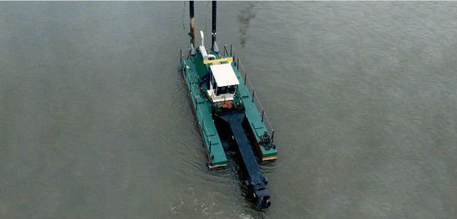 500cubic meters cutter suction dredger