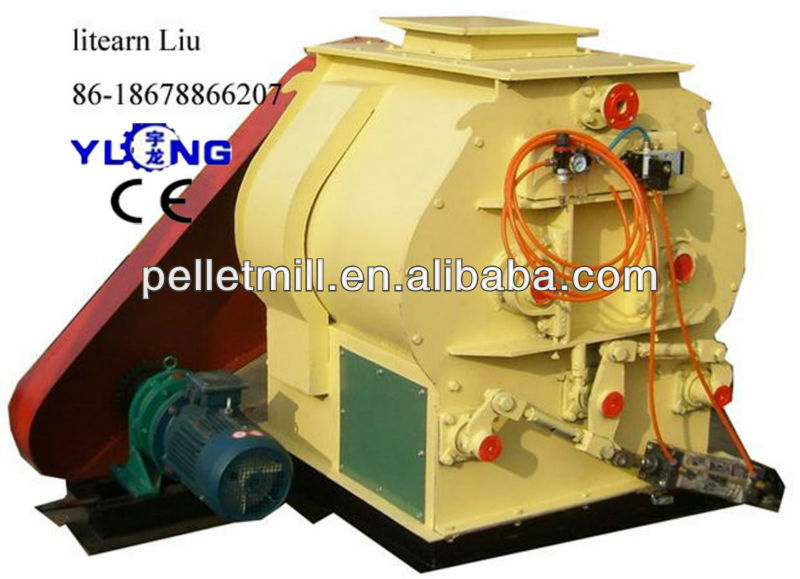 500kg/batch double shaft fertilizer mixer