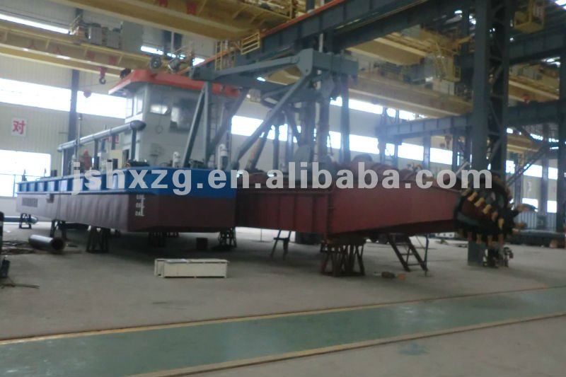 500KW dismountable cutter suction dredger