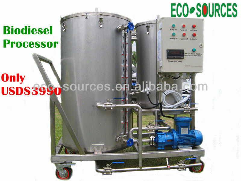 500L biodiesel machine low price biodiesel processor