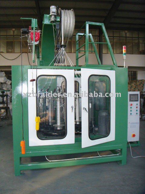 500series 12 carriers nylon rope braiding machine