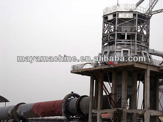 500t per day cement production line