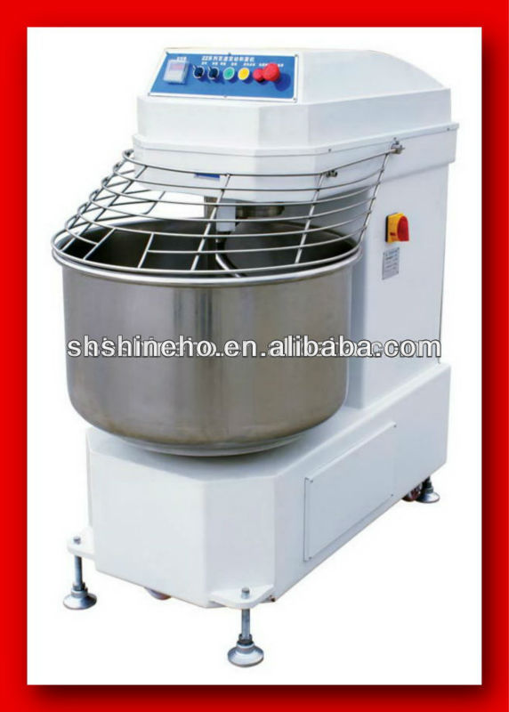 50kg commercial 2 speed sprial dough mixer