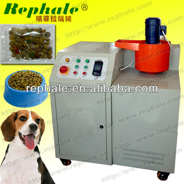 50kg/h automatic dry kibble dog food machine