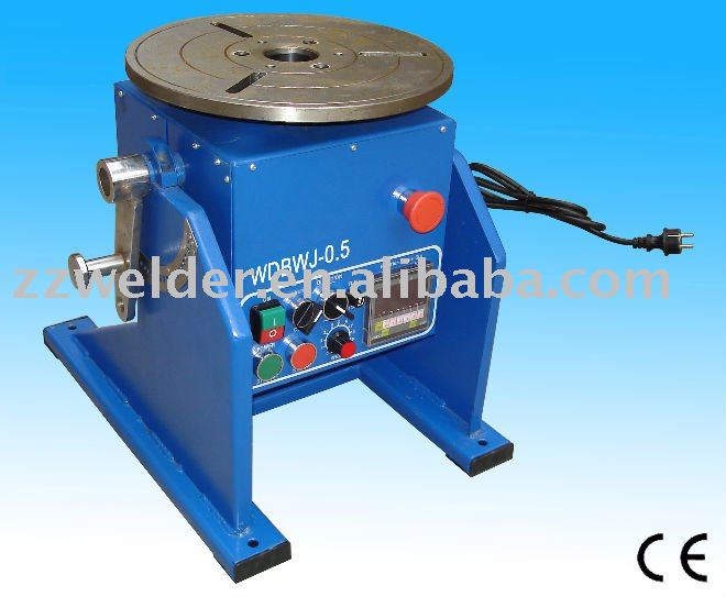 50KG Welding Positioner with foot pedal can turn to 90 dgree