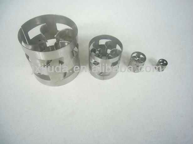 50mm Metal Pall Ring ss 304 316 tower packing random packing