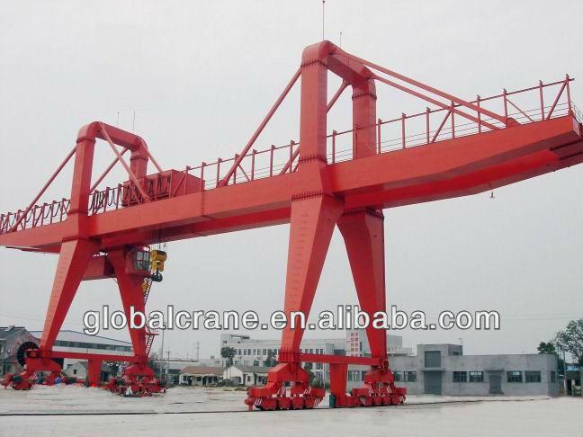 50t double girder gantry crane for loading and unloading