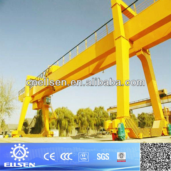 50t double girder gantry crane for loading and unloading