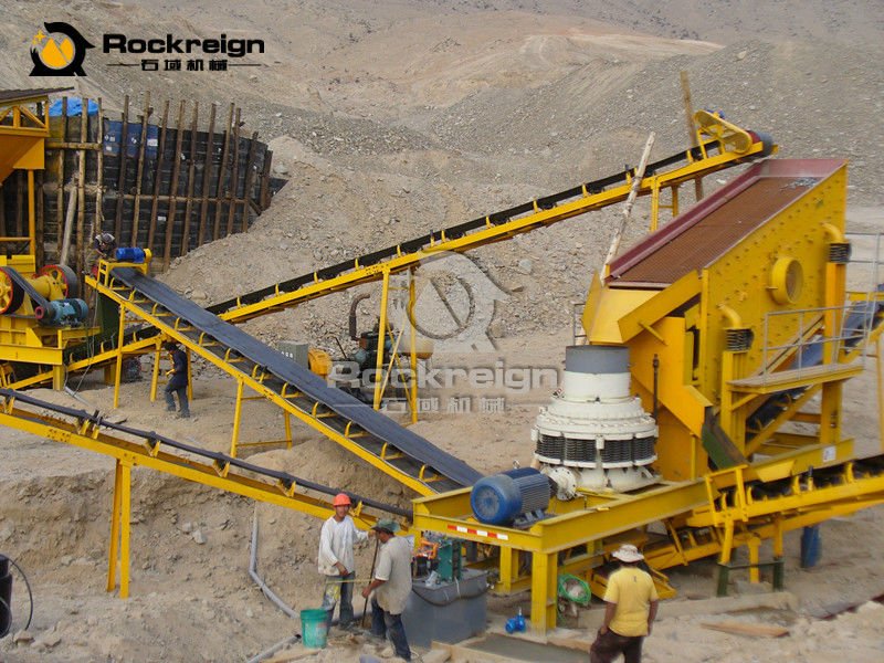 50t to 500t Granite Crushing plant