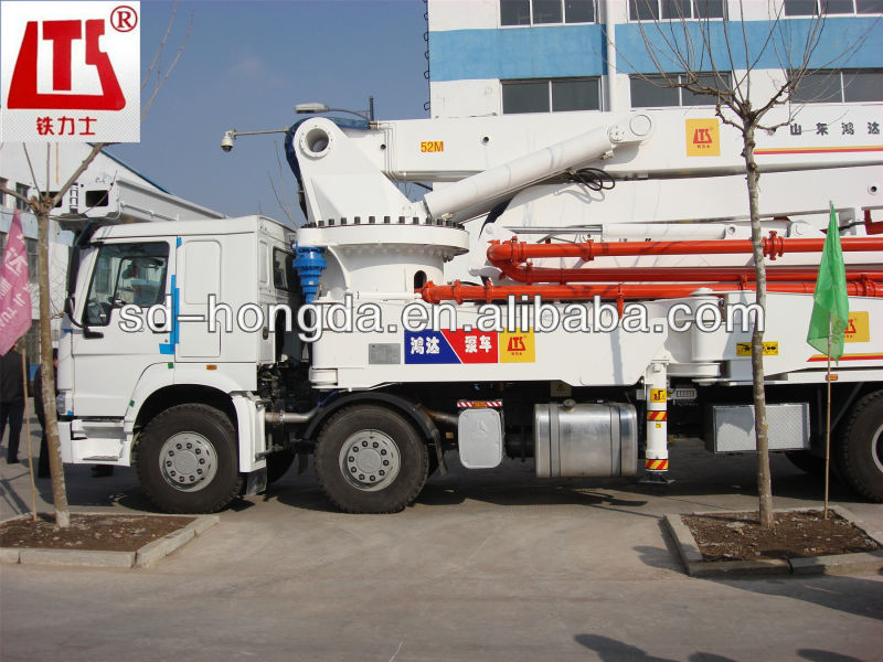 52m Truck Mounted Pumps Series Concrete Pump Truck For Sale ISUZU Chassis for sell