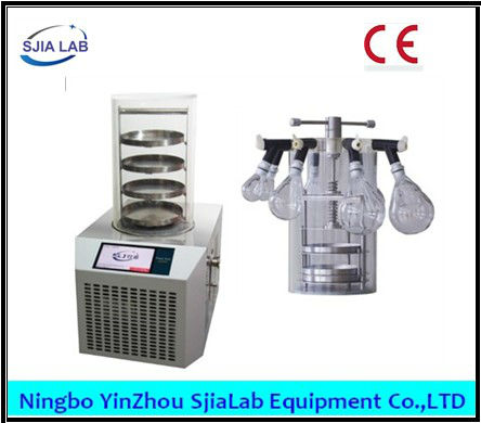 -55C Laboratory Freeze Dryer SJIA-10N(FD-1D-50) with Vacuum Pump