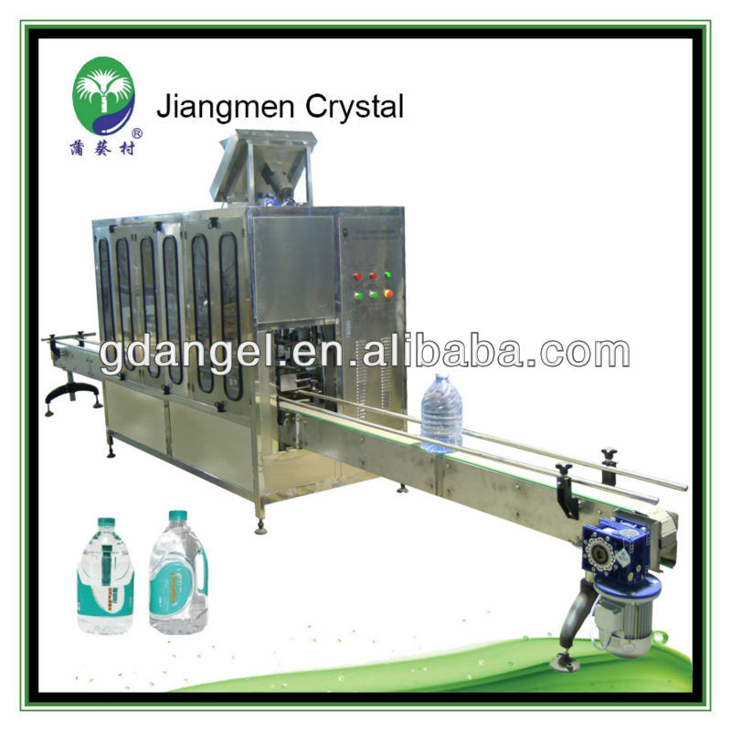 5L 100BPH PLC-controles automatic water filling machine