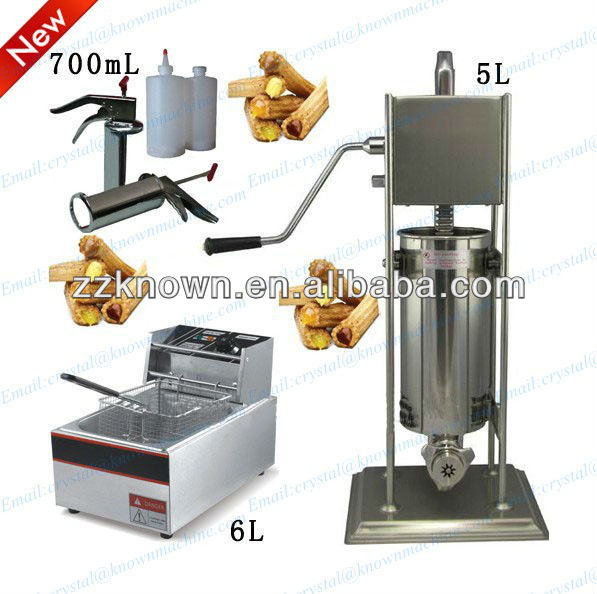 5L 2 outlets Churros fryer machine and churros machine