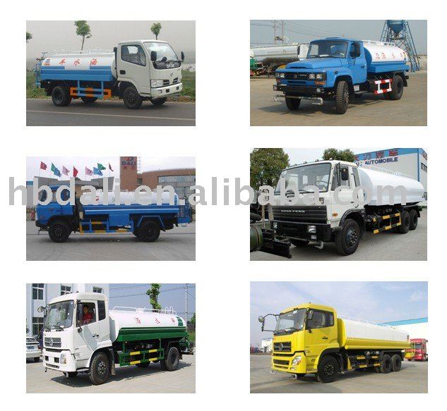 5m3 to 30m3 water spraying truck Manufacture