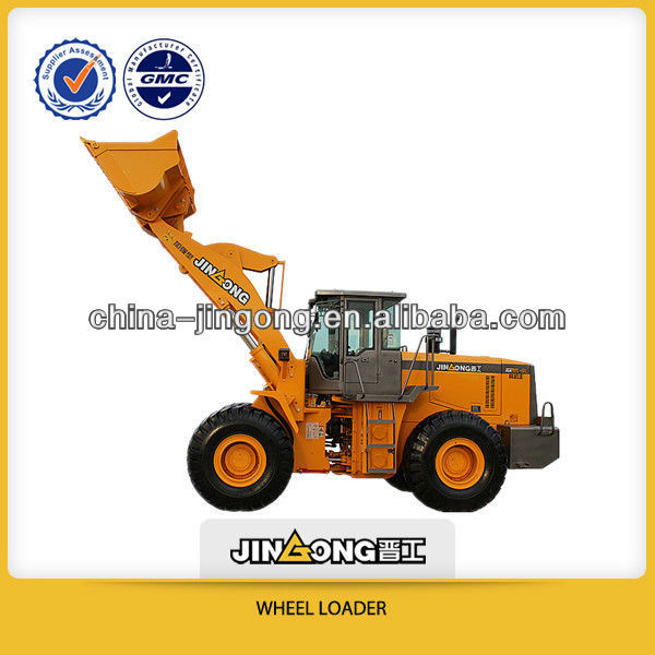 5t front end loader,17.3t 3m3 bucket Wheel Loader (JGM757-III)with Cummins engine for sale