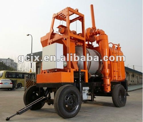 5t/h small asphalt drum mixer