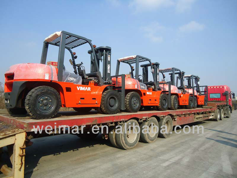 5ton diesel forklift truck CPCD50 with ISUZU 6BG1 engine