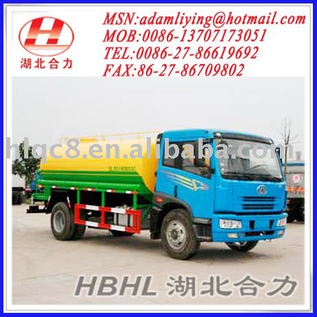 6-10cbm FAW water tank truck,water tanker,water truck,sprinkler,brand water pump,water sprinkler