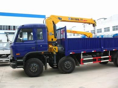 6-12 tons hydraulic truck crane, used crane,truck mounted crane