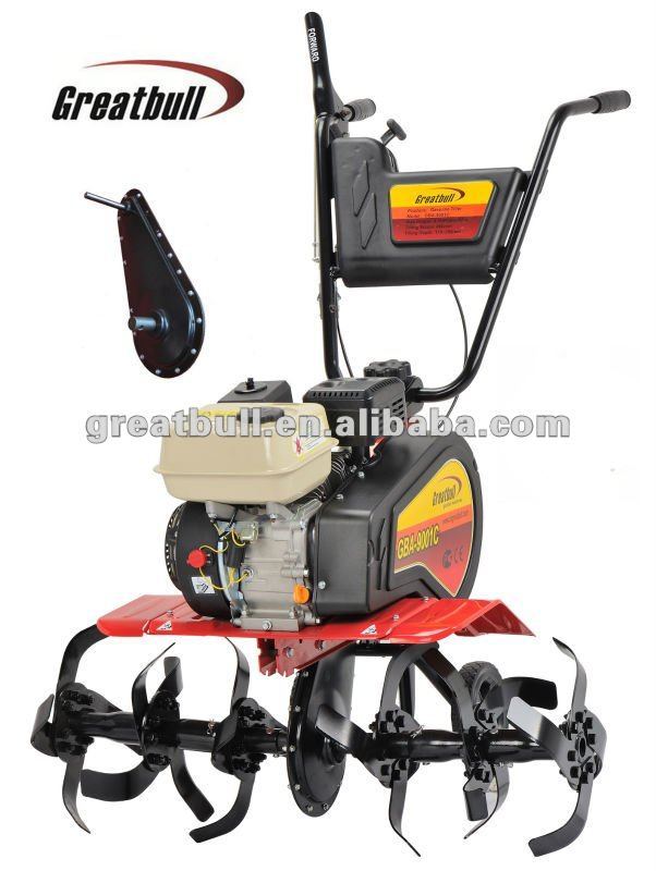 6.5HP gasoline powered cultivator tiller