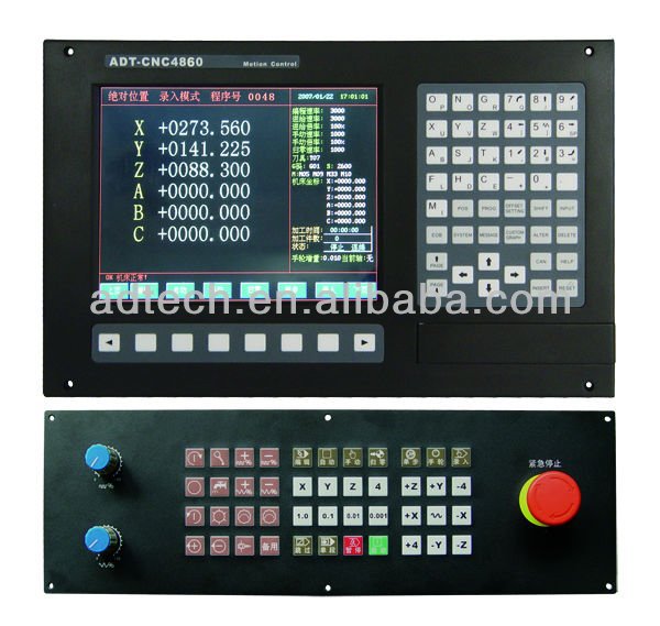 6 axis CNC milling controller(ADTECH-CNC4860)