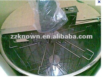 6 frame electric stainless steel honey extractor