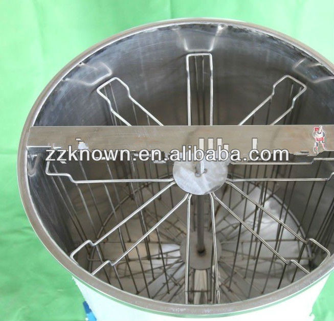 6 frame Made by stainless steel by manual by motor honey extractor