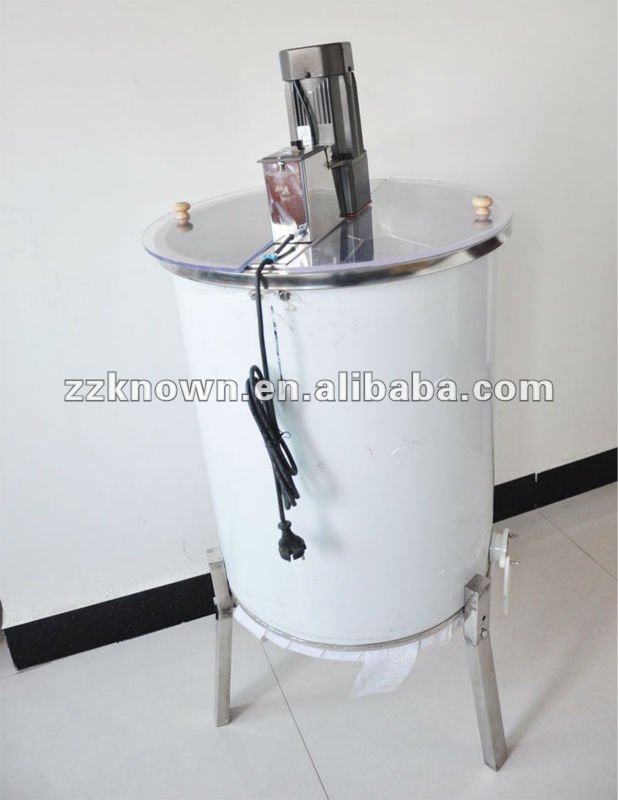 6 frames electric stainless steel honey extractor