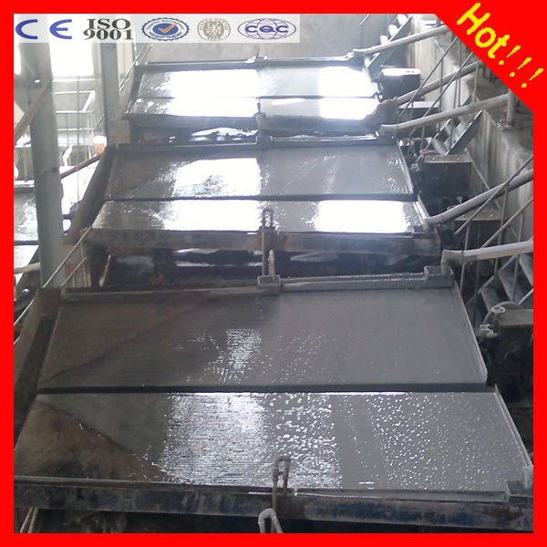 6-S mineral processing shaking table price with high quality ISO9001:2008 certification