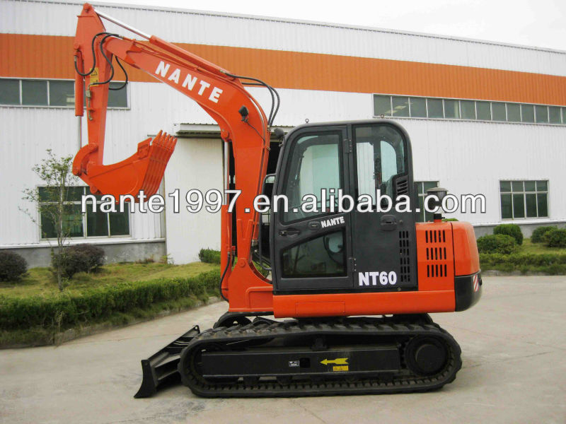 6 ton nante chinese factory Mini Crawler Excavator NT60