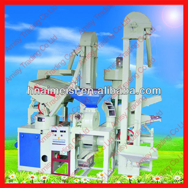 (600-800KG/H) AMSLN15-15D Small Rice Mill with Best Performance 0086 371 65866393