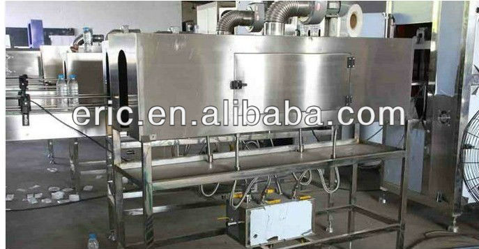 6000bph Automatic steam generator label shrink tunnel/oven