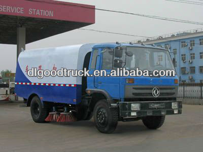 6000L Dongfeng 4x2 vaccum road sweeping machine