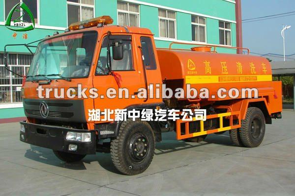 6000Liters High Pressure Cleaning Truck