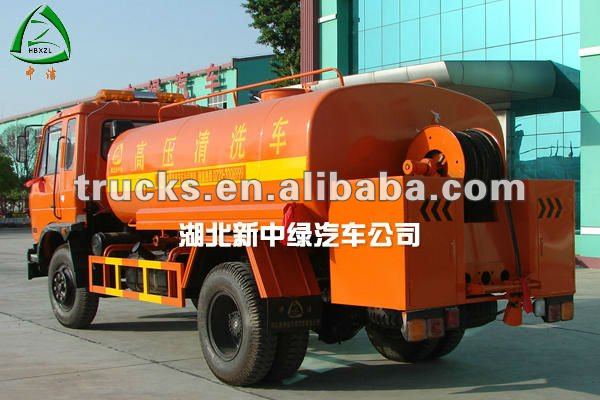 6000Liters High Pressure Cleaning Truck