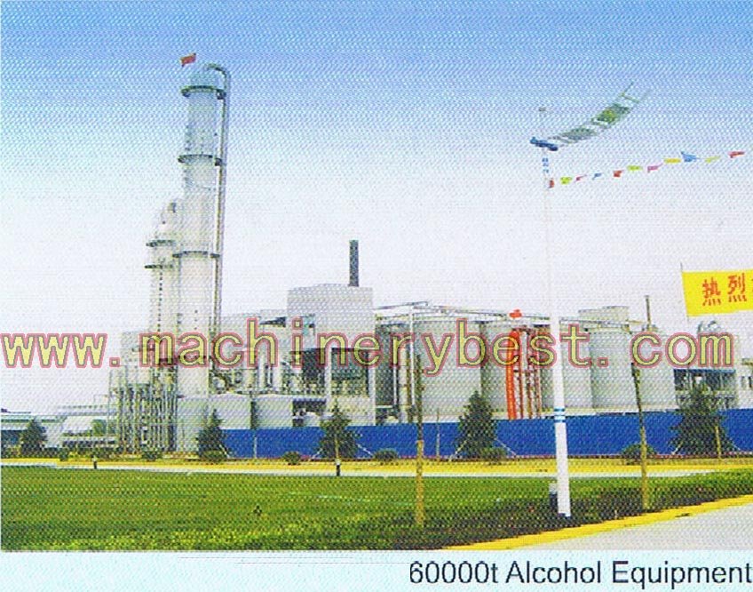 6000t industrial alcohol distillation equipment (turn key project)