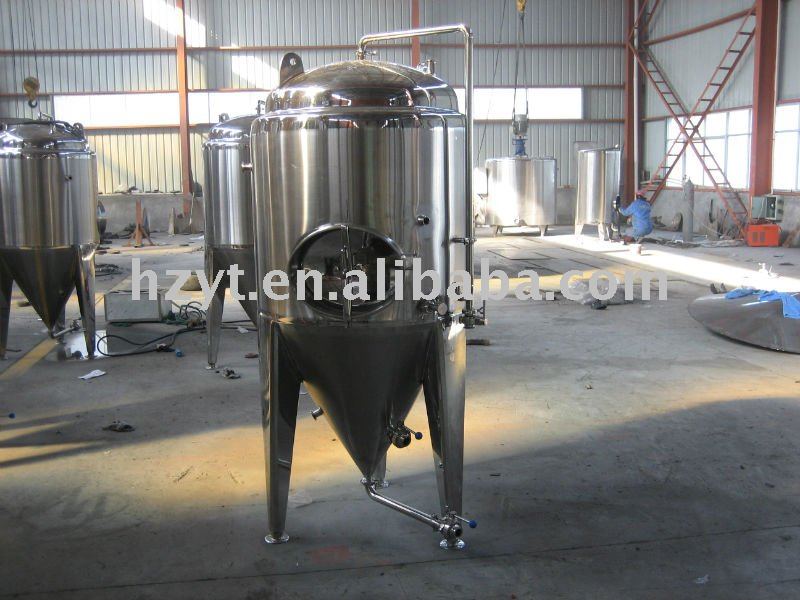 600L jacketed stainless steel fermenter