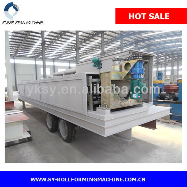 610mm-303mm Arch Roof Automatic Building Machine