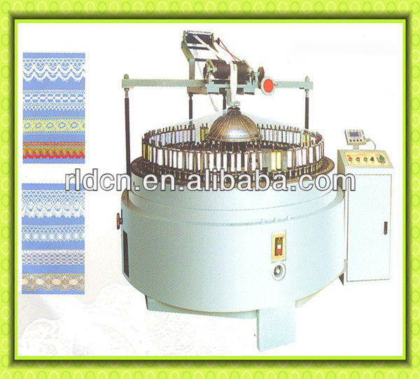 64 spindles Crochet Lace Braiding Machine