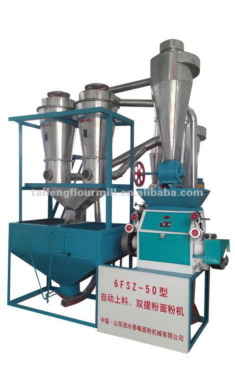 6FSZ-50 Automatic feed/Dual-extractor Flour Machine