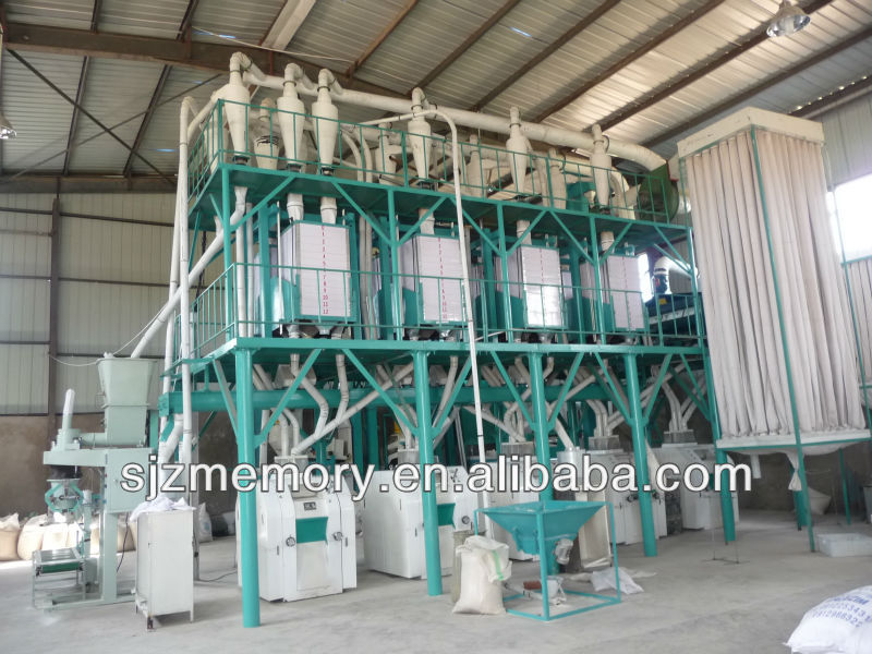 6FYDT-60 maize flour mill machine