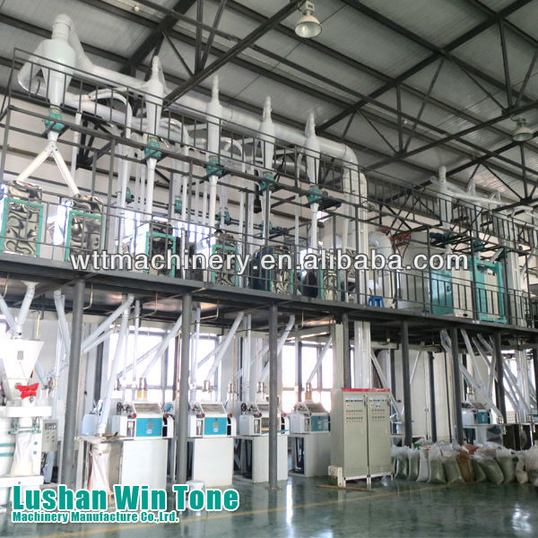 6FYLCT Series of Multi Corn Products (Grits, Flour, germ) Line (Dry Milling)