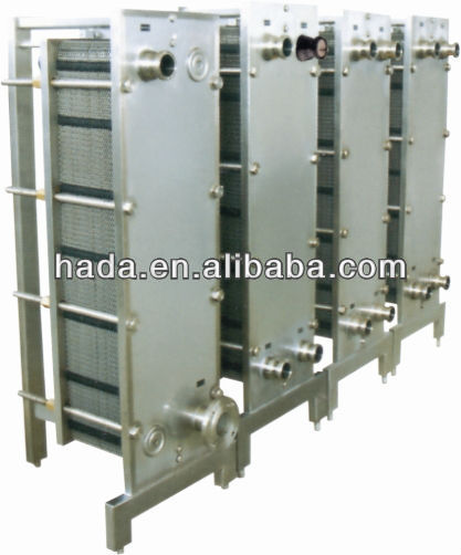 6squre meter heat exchanger for beverage sterilizer