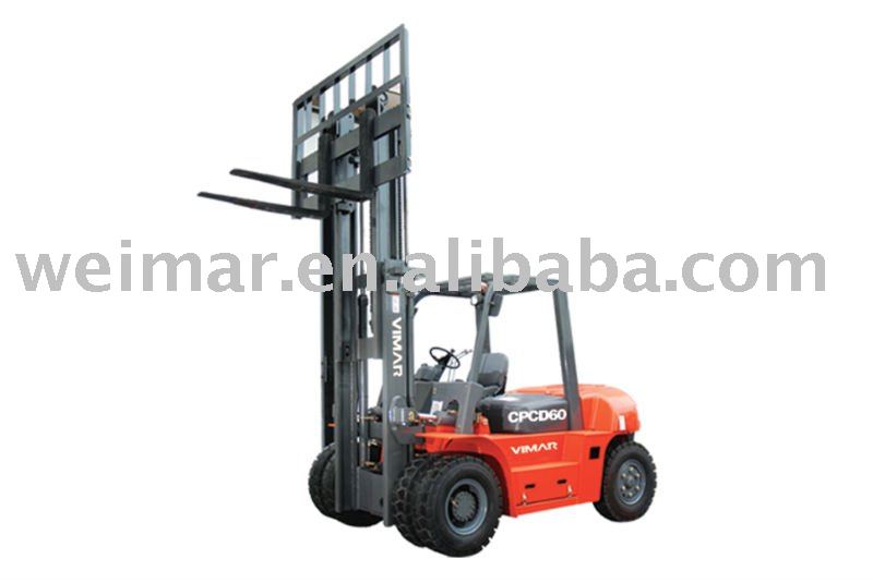 6ton Diesel forklift truck CPCD60 with ISUZU engine