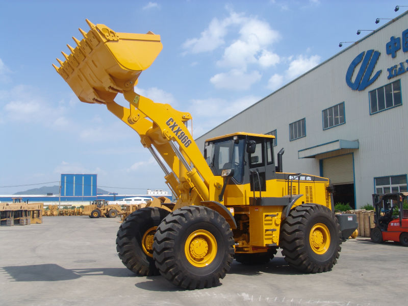 6Ton wheel loader with CAT C6121 engine